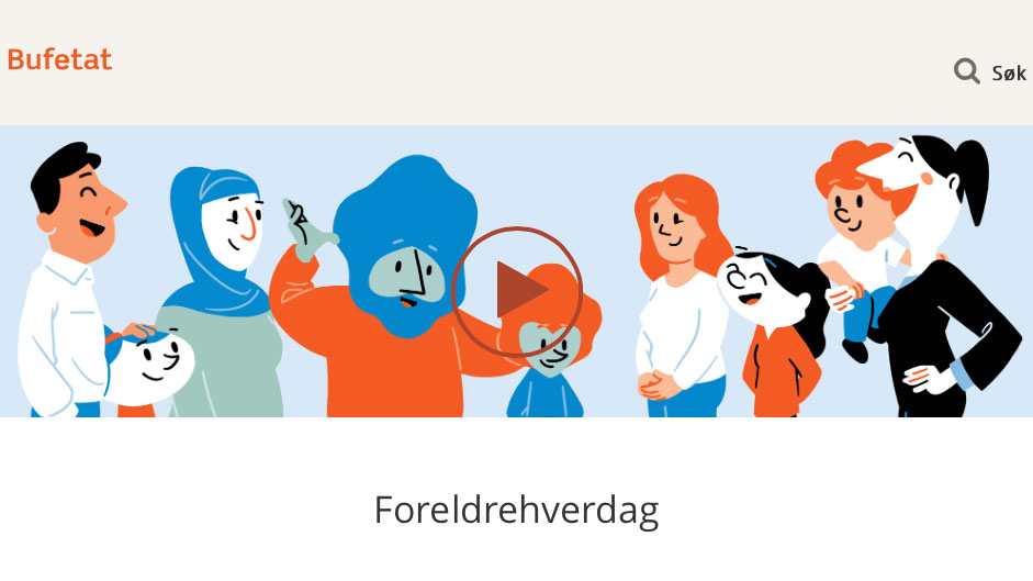 Foto: Skjermdump fra foreldrehverdag.no