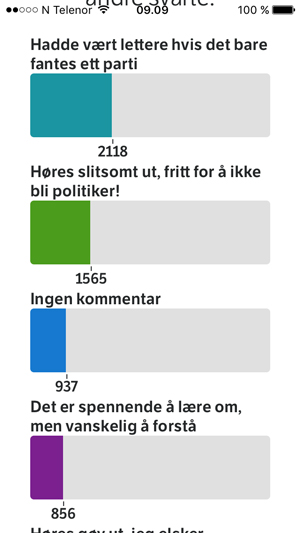 Svar-o-meter