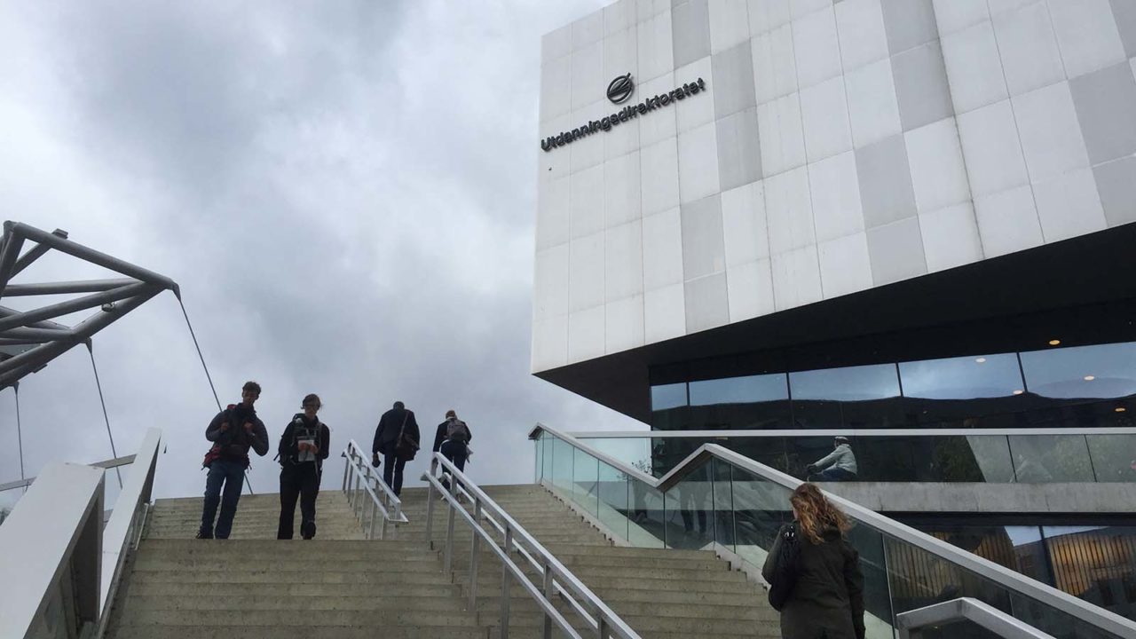 Bygningen til Utdanningsdirektoratet i Oslo. Foto: Sjur Jansen.