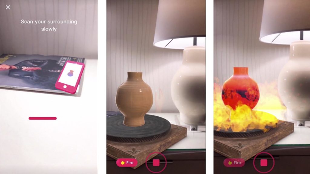 Skjermdumper fra reklamebilder fra Tik Tok. Skjermdumper fra reklamebilder fra Tik Tok.