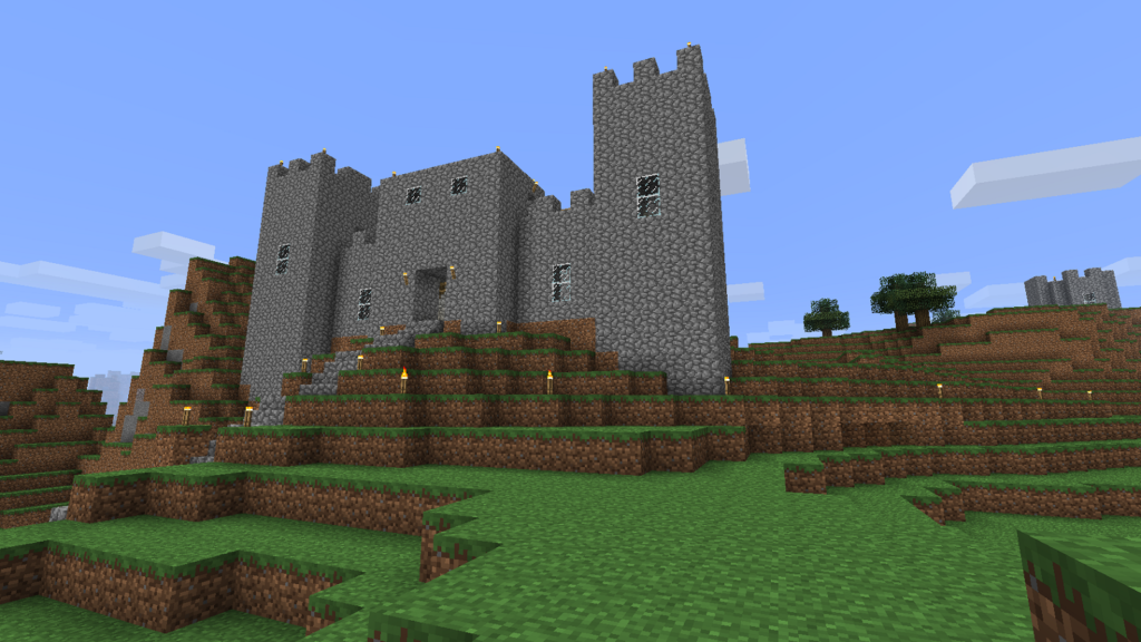 Minecraft Game February 2021 Sample Simply Stone Medieval Castle