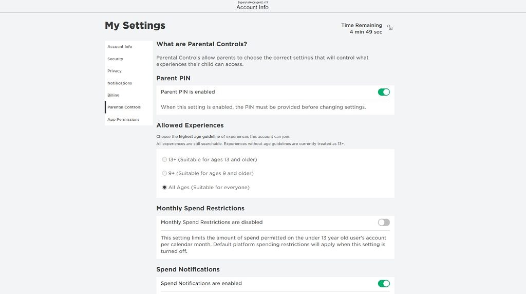 How to Enable Roblox Parental Controls