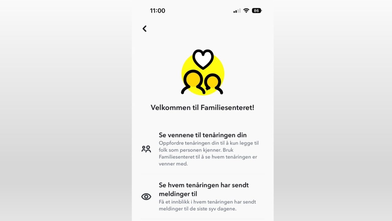 Snapchat har lansert nye foreldreinnstillinger | Barnevakten