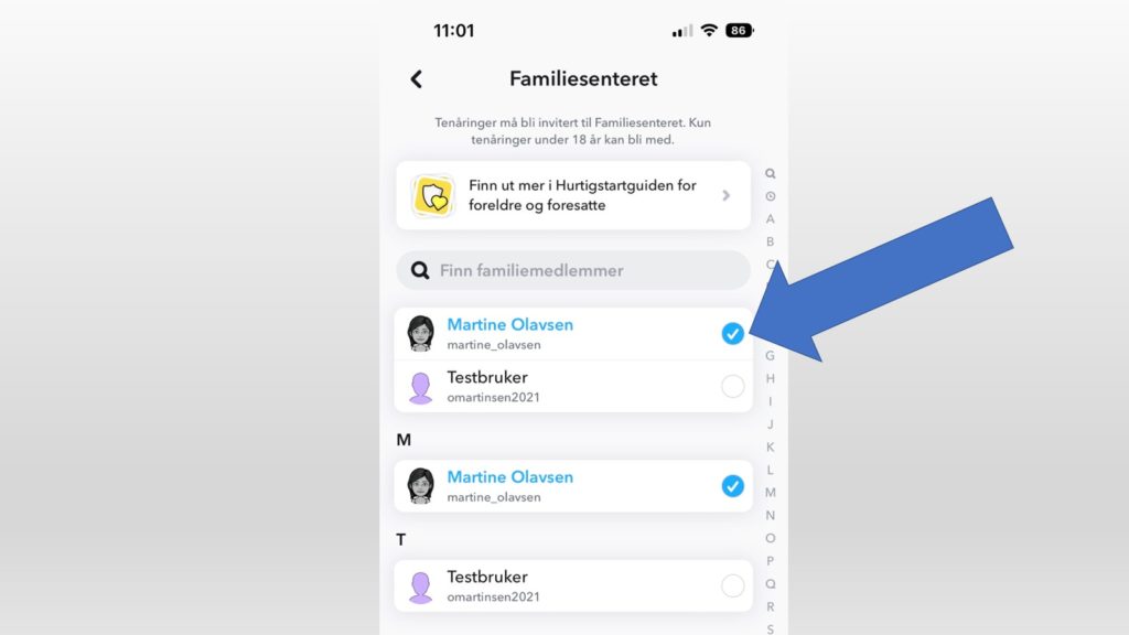 Snapchat har foreldreinnstillinger | Barnevakten