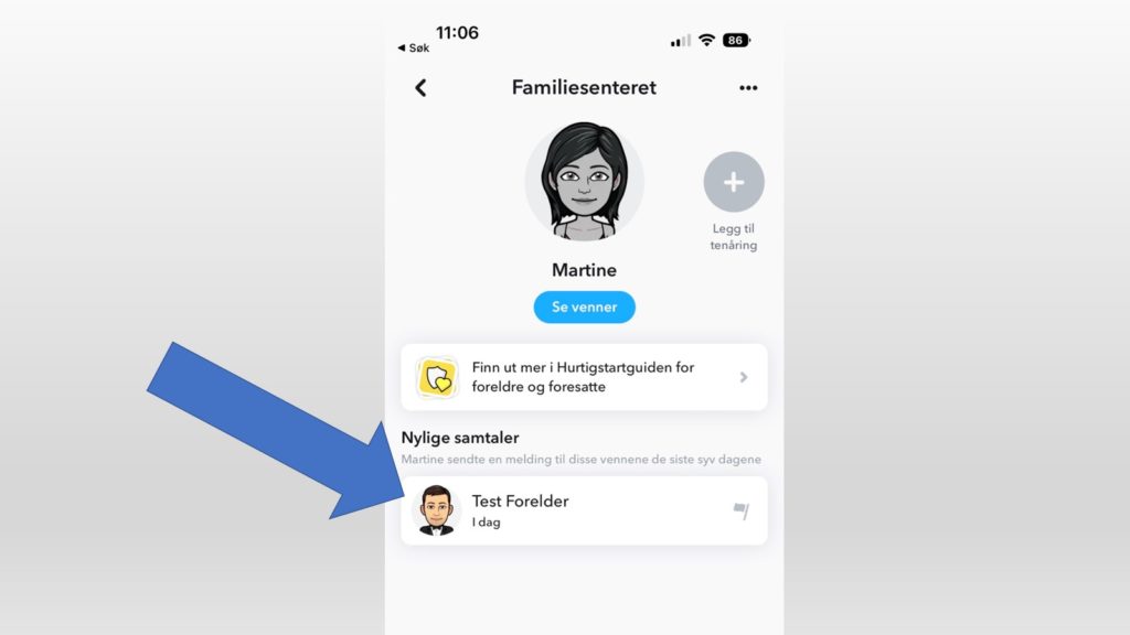Snapchat har foreldreinnstillinger | Barnevakten