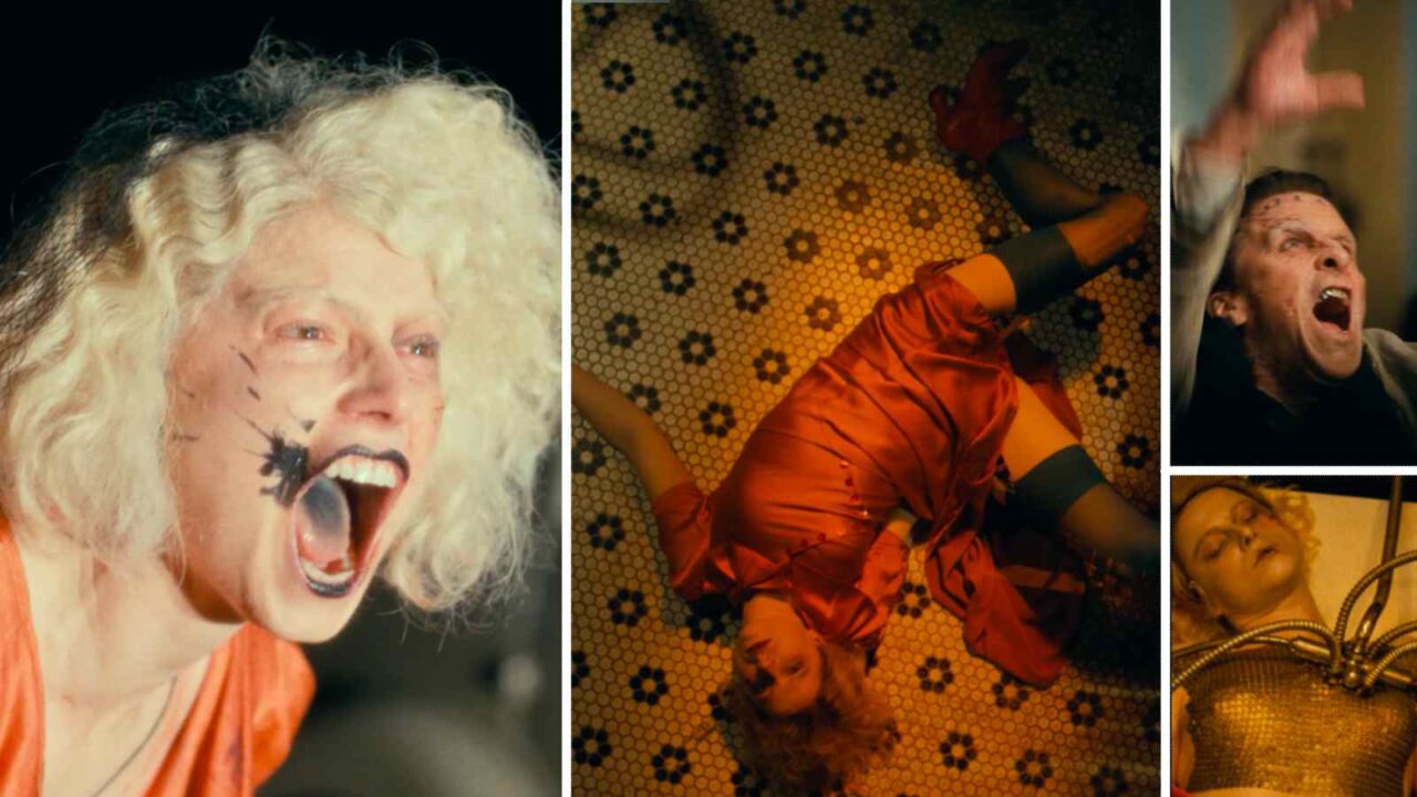 Skjermdumper fra traileren til The bride